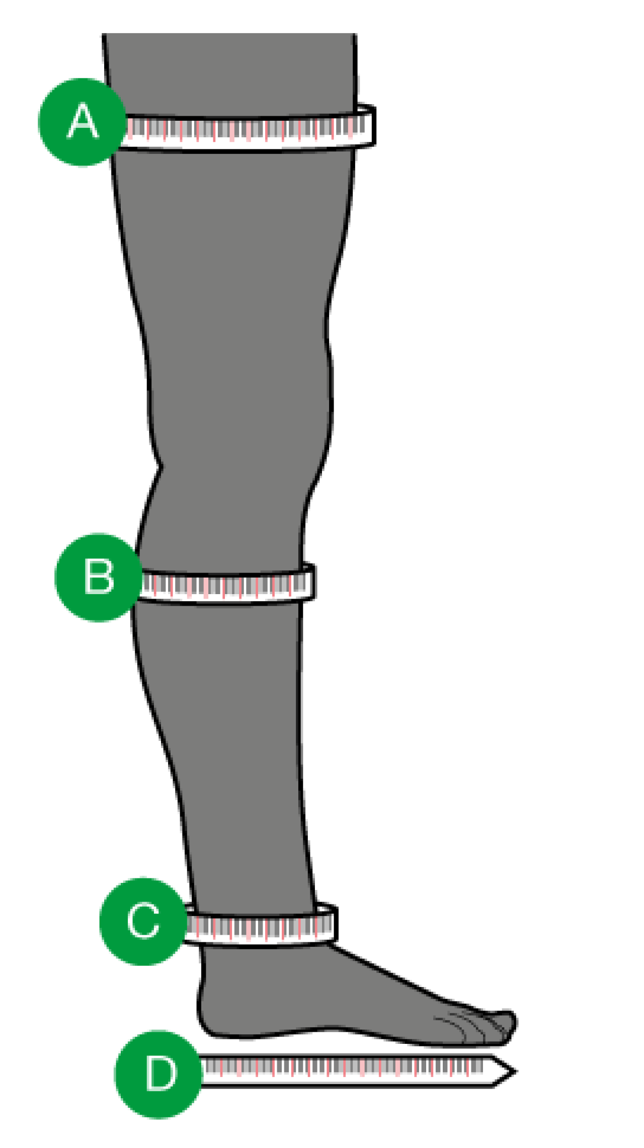 3 Ways to Measure for Compression Socks - wikiHow Life